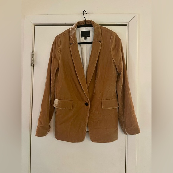 Banana Republic Velvet Long Line Victorian Edwardian Boho Opera Coat Blazer 4 - Picture 7 of 12